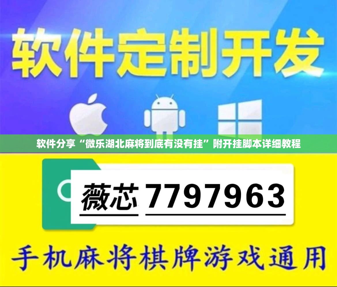 软件分享“微乐湖北麻将到底有没有挂”附开挂脚本详细教程