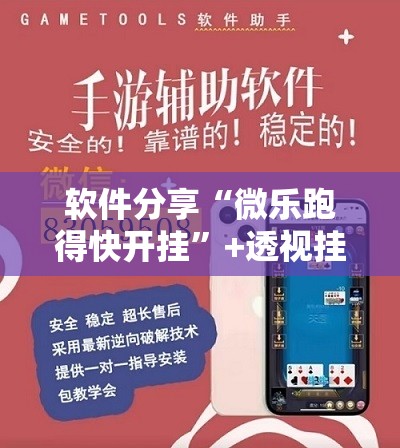 软件分享“微乐跑得快开挂	”+透视挂”开挂辅助软件教程