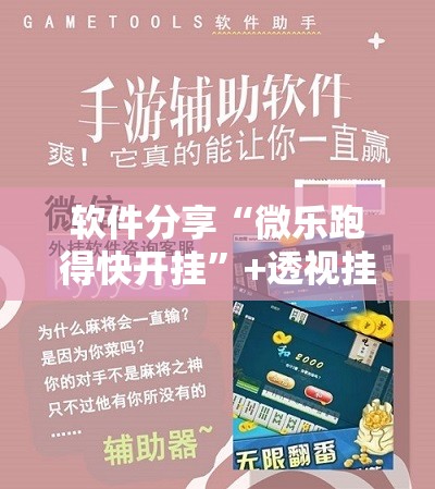软件分享“微乐跑得快开挂”+透视挂”开挂辅助软件教程